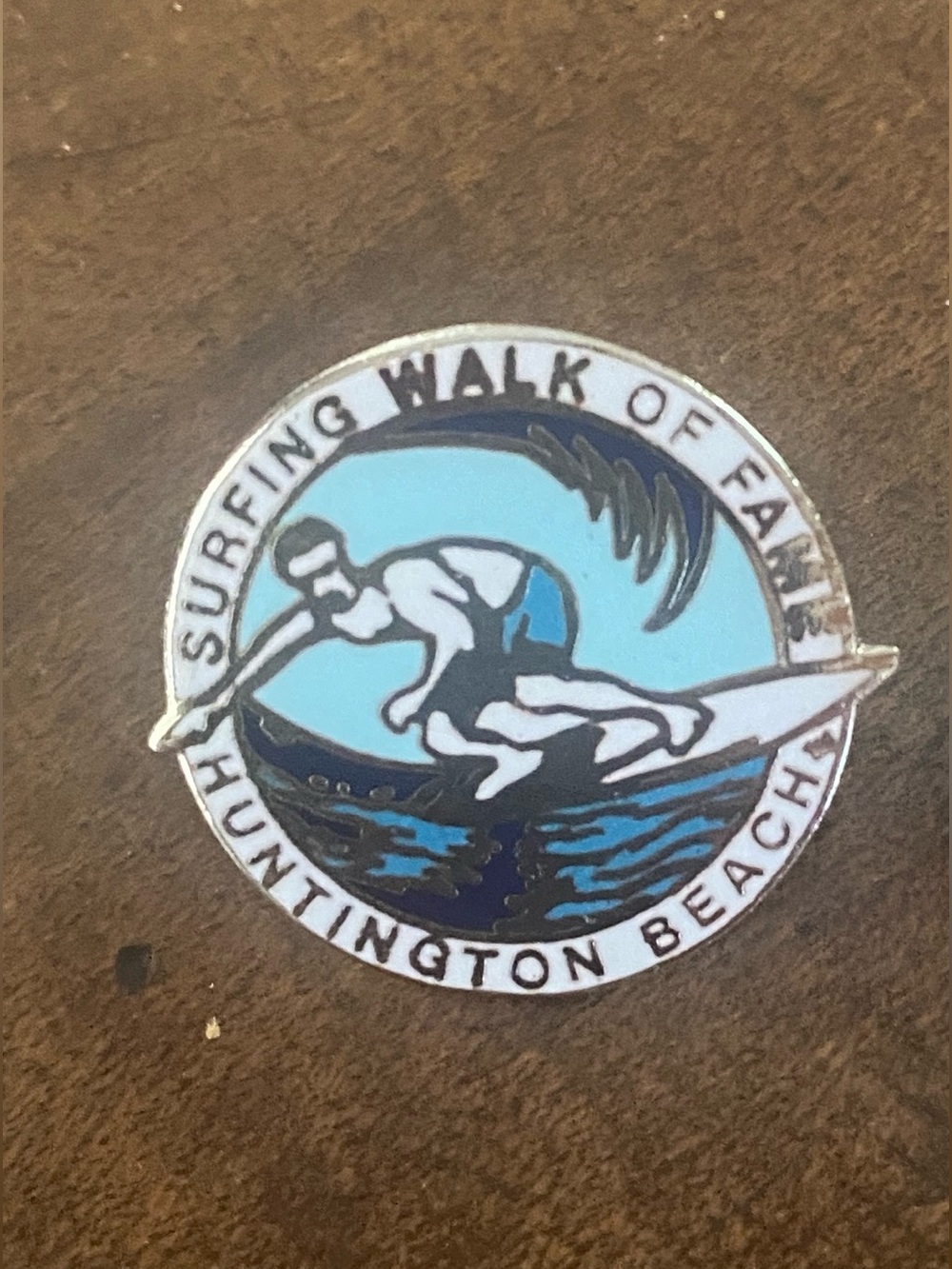 Surfing Walk of Fame Pin Huntington Beach surf beach summer
